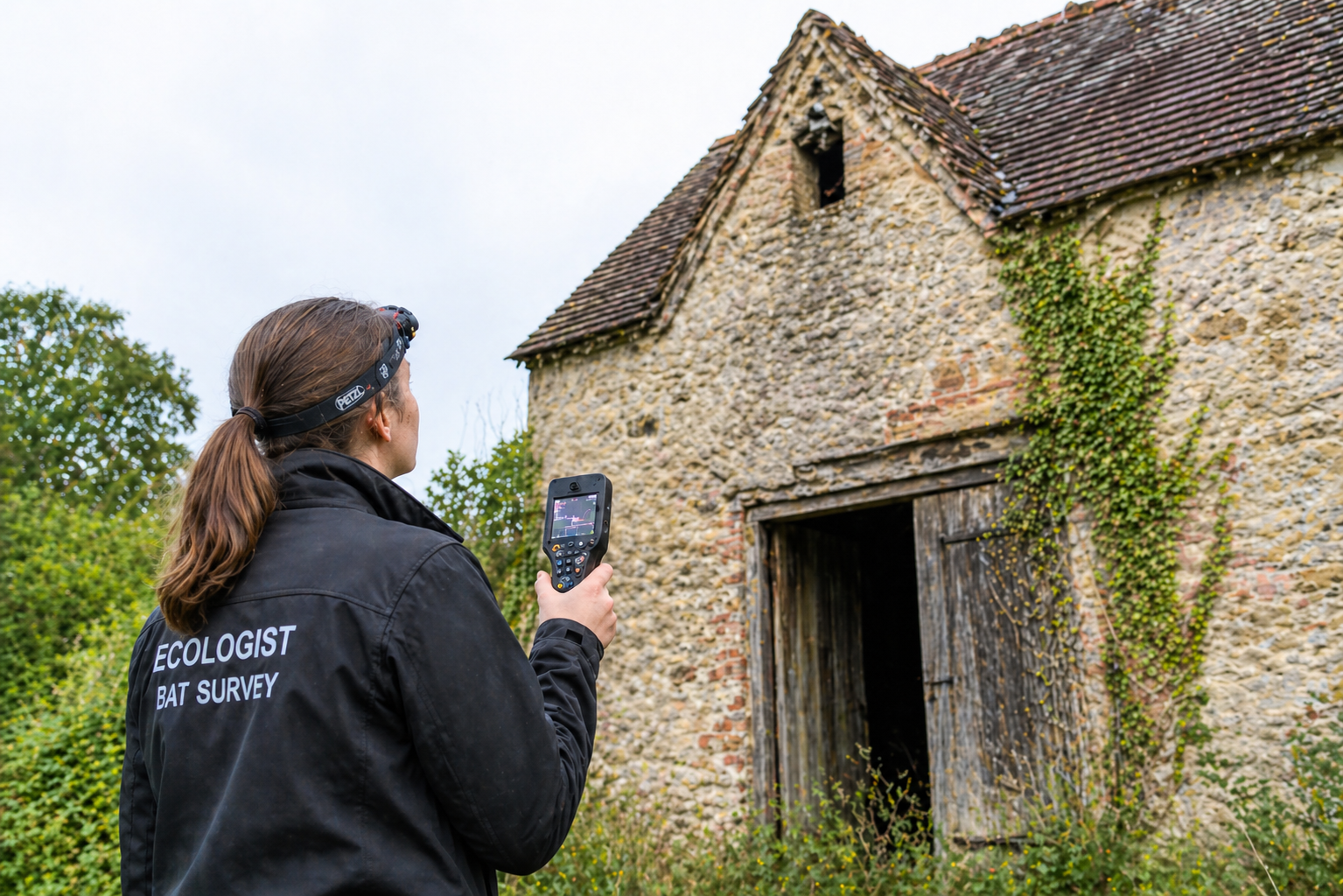 image of conservation team monitoring wildlife